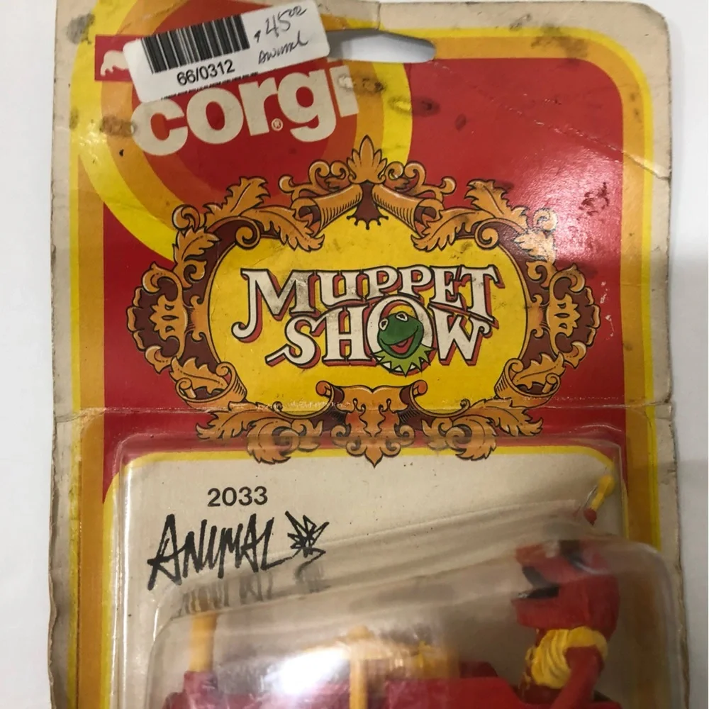 Vtg Die Cast Figure ANIMAL Muppets